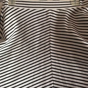 Black and white skirt